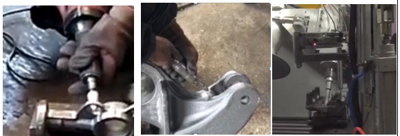 <b>Application: </b>Manually & automatically grind the curved surface, groove and bore of cast iron.