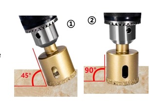 <B>Operating Guide:</B> <BR>1. Faster drilling speed creates more holes. Use a high-powered hand drill with 2600rpm or more for best results. Avoid lithium-ion drills, ordinary electric drills, and low-speed hand drills. <BR>2. Begin drilling at a 45° angle to reduce slipperiness and use less force.  <BR>3. Straighten the drill after creating a positioning groove, then shake it while drilling to increase the drilling speed and expel debris quickly. 