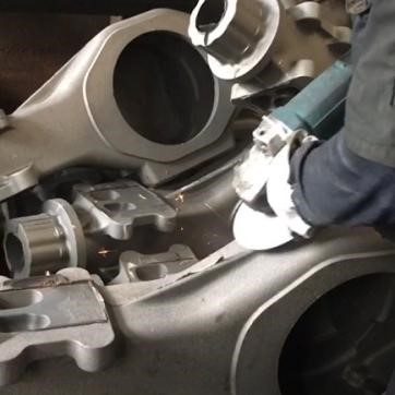 <b>Application:</b> <br>Fit the angle grinder,<br> manually grind the flat <br>and curved surface <br>of cast iron.