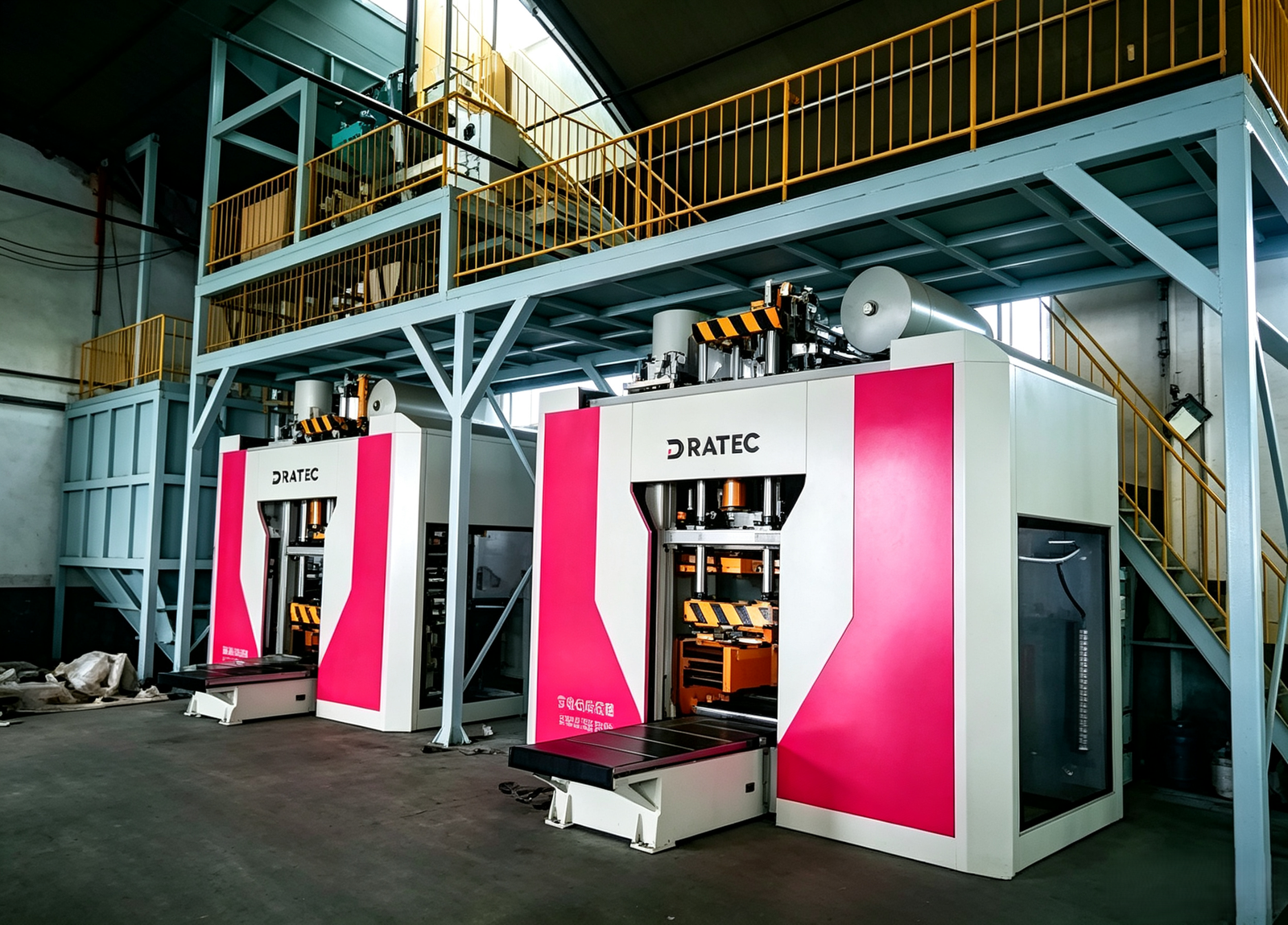 DRATEC Cold Box Vertical Core Machine
