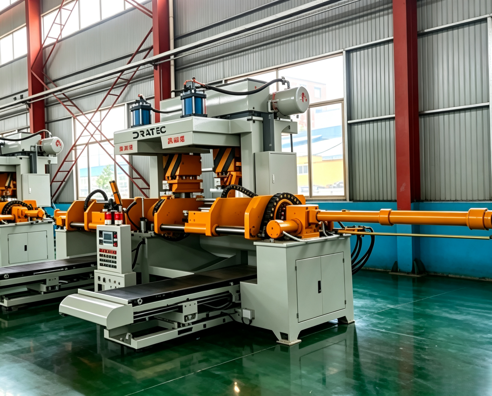 DRATEC Hot Box Vertical Core Machine