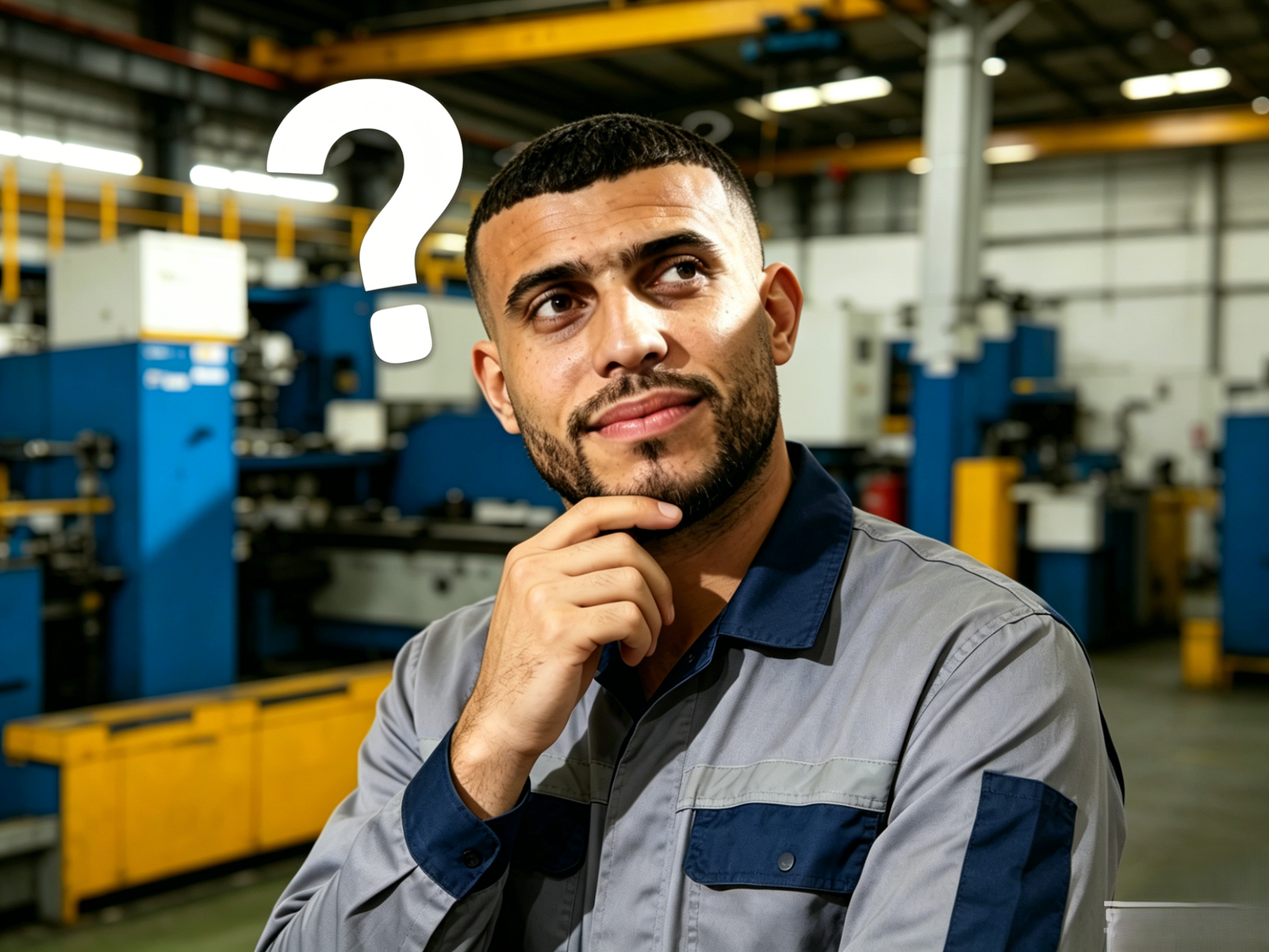 Foundry technician thinking through a process question